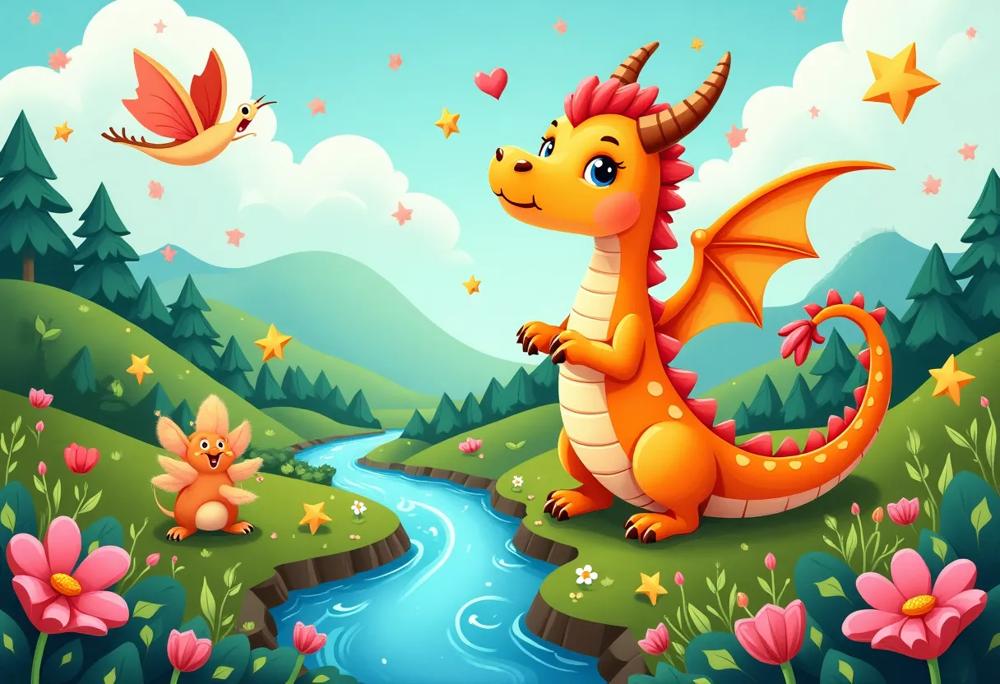 colorful dragon